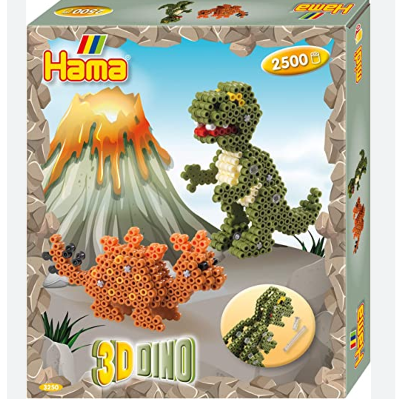 Hama Hama 3D Dino Set