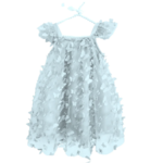 DOLLY DOLLY by Le Petit Tom ® ALLOVER BUTTERFLIES TUTU DRESS (Light Blue)