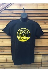 Bike Bros. Bike Bros Yellow Round Logo T-Shirt