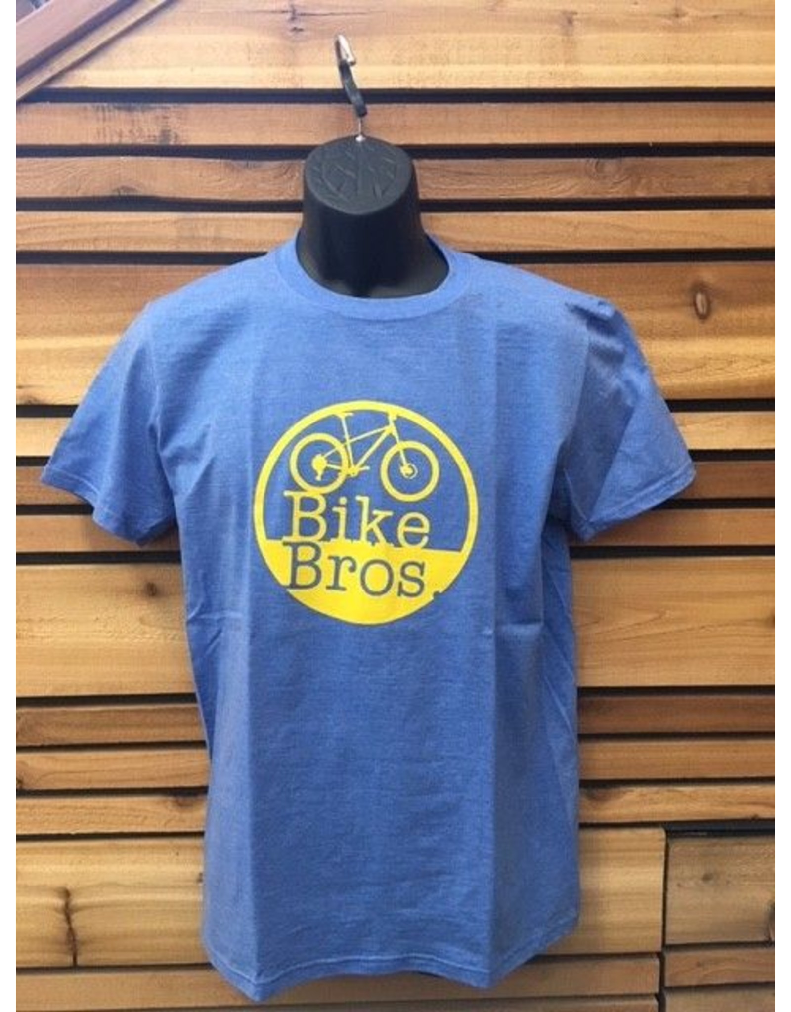 Bike Bros. Bike Bros Yellow Round Logo T-Shirt