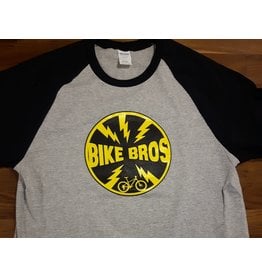 Bike Bros. Bike Bros Baseball T-shirt