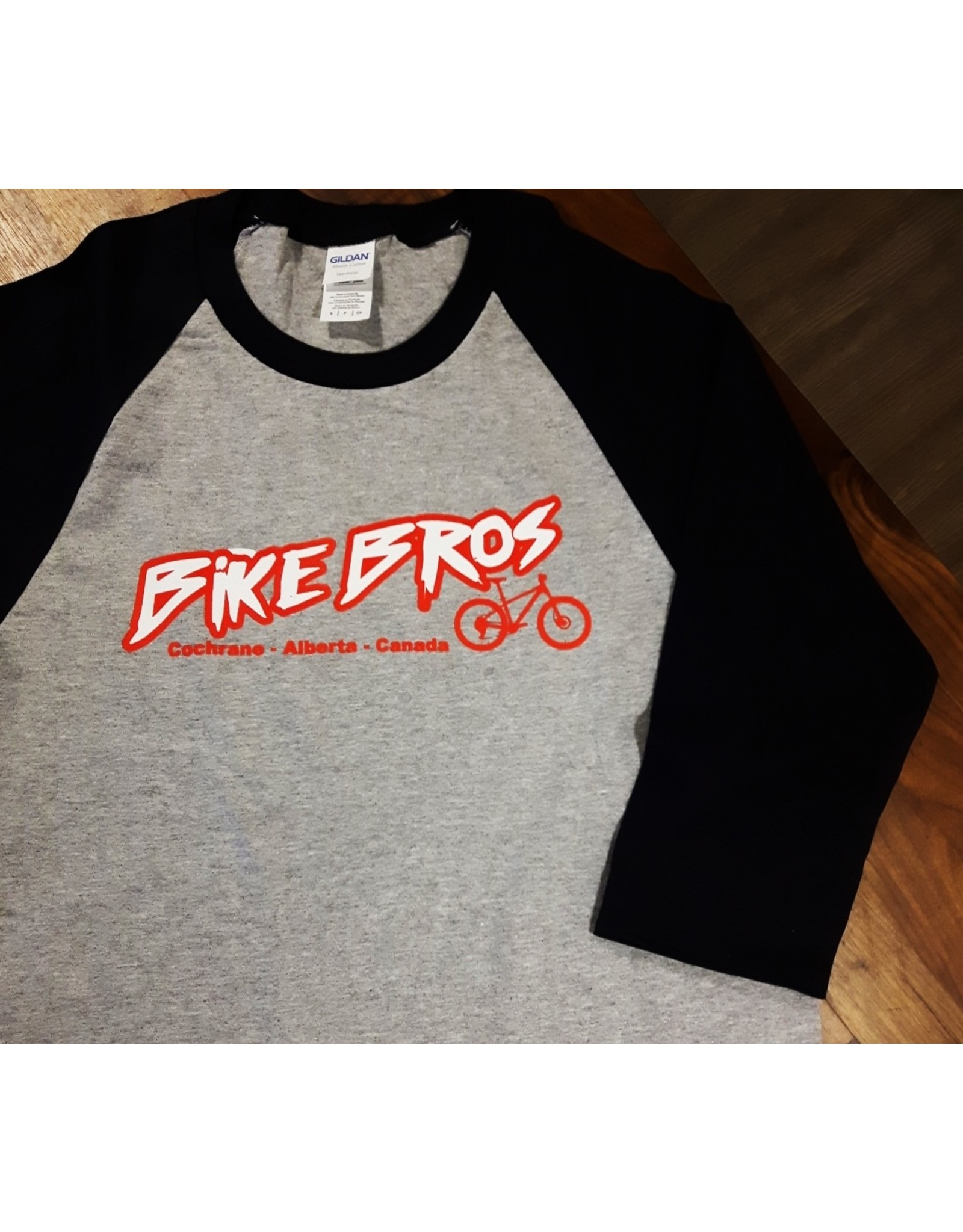 Bike Bros. Bike Bros Baseball T-shirt