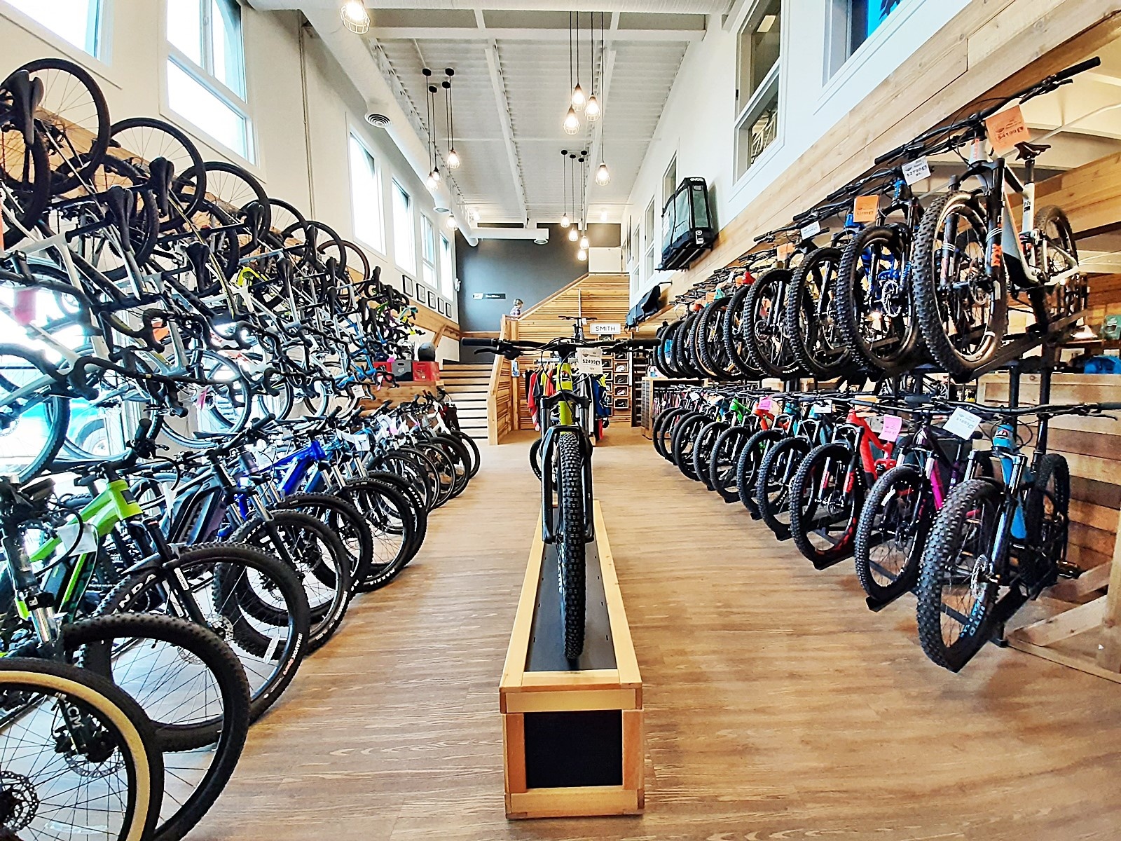 Bike Bros. bicycle shop showroom - beautiful retail space design