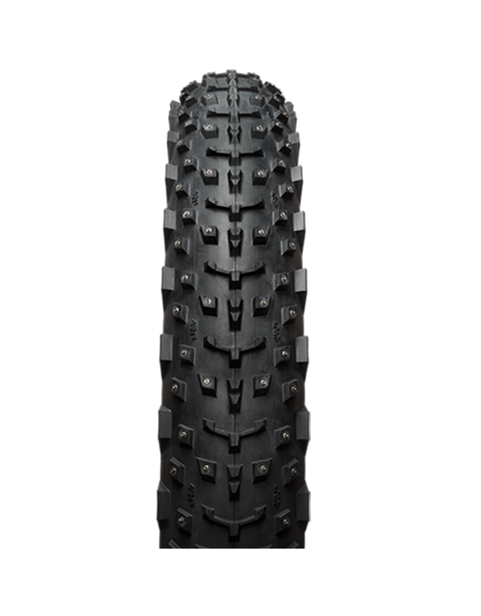 45NRTH 27.5x4.0 45 Dillinger 4 45 NRTH Tire, TR, Fold, Black, 120tpi, 252 Concave Carbide Aluminum Studs