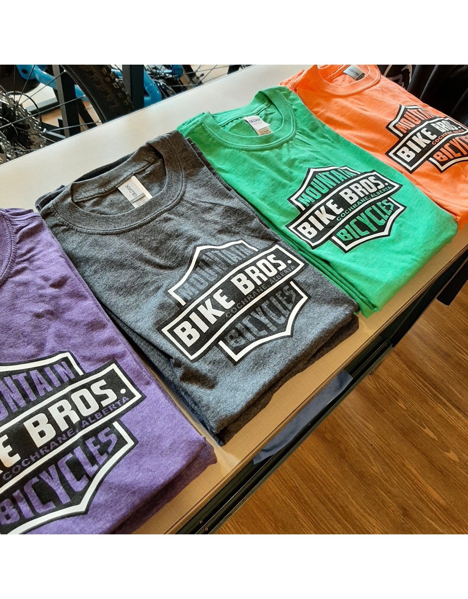 Bike Bros. Kinda Crest T-shirt  - Bike Bros.