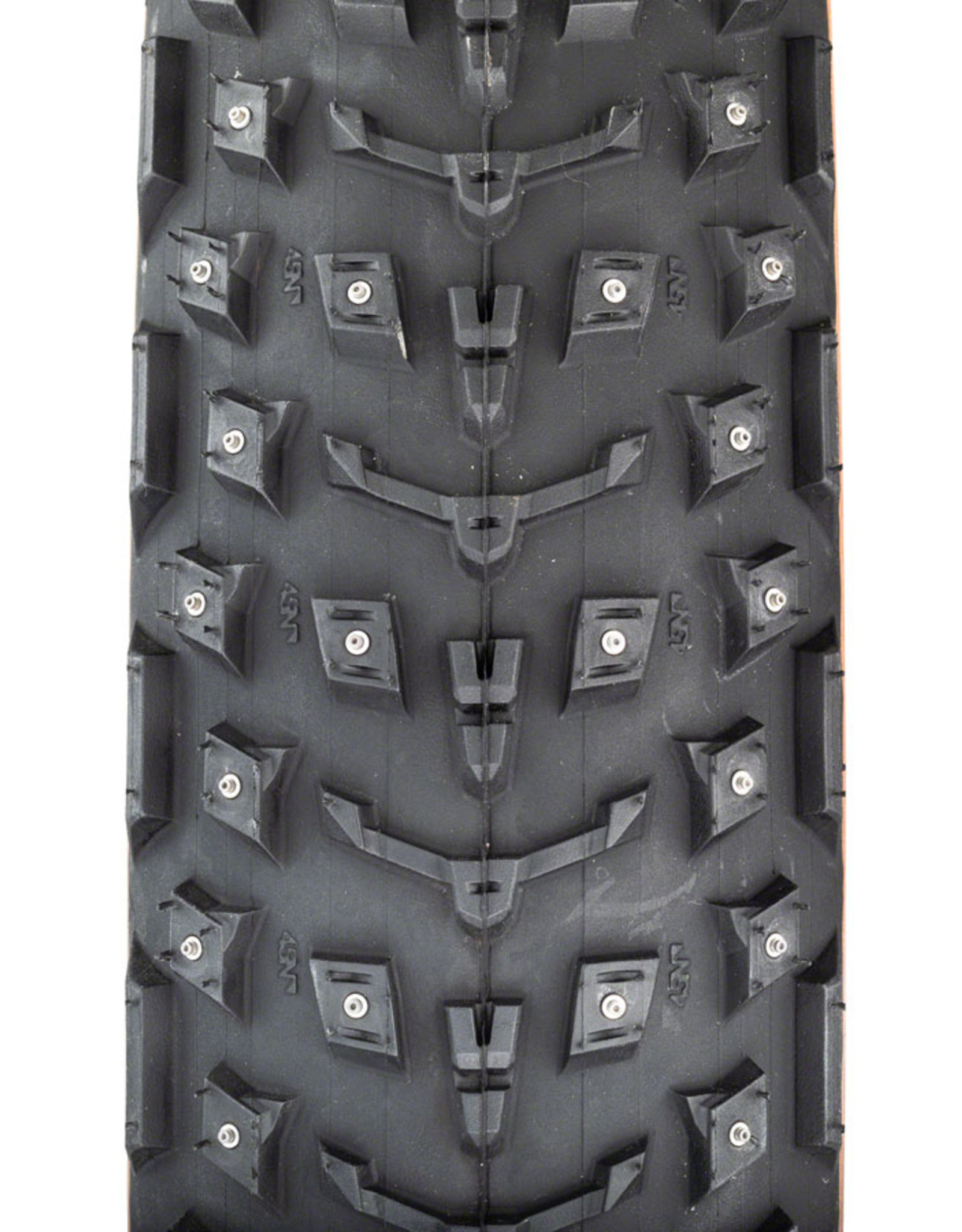 45NRTH 27.5x4.5 Dillinger 5 Tire - TR, Fold, Tan, 60tpi, 252 Concave Carbide Alum Studs