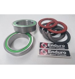 Enduro BB86/BB92 Bottom Bracket, Stainless Steel Bearings - for 30mm spindle