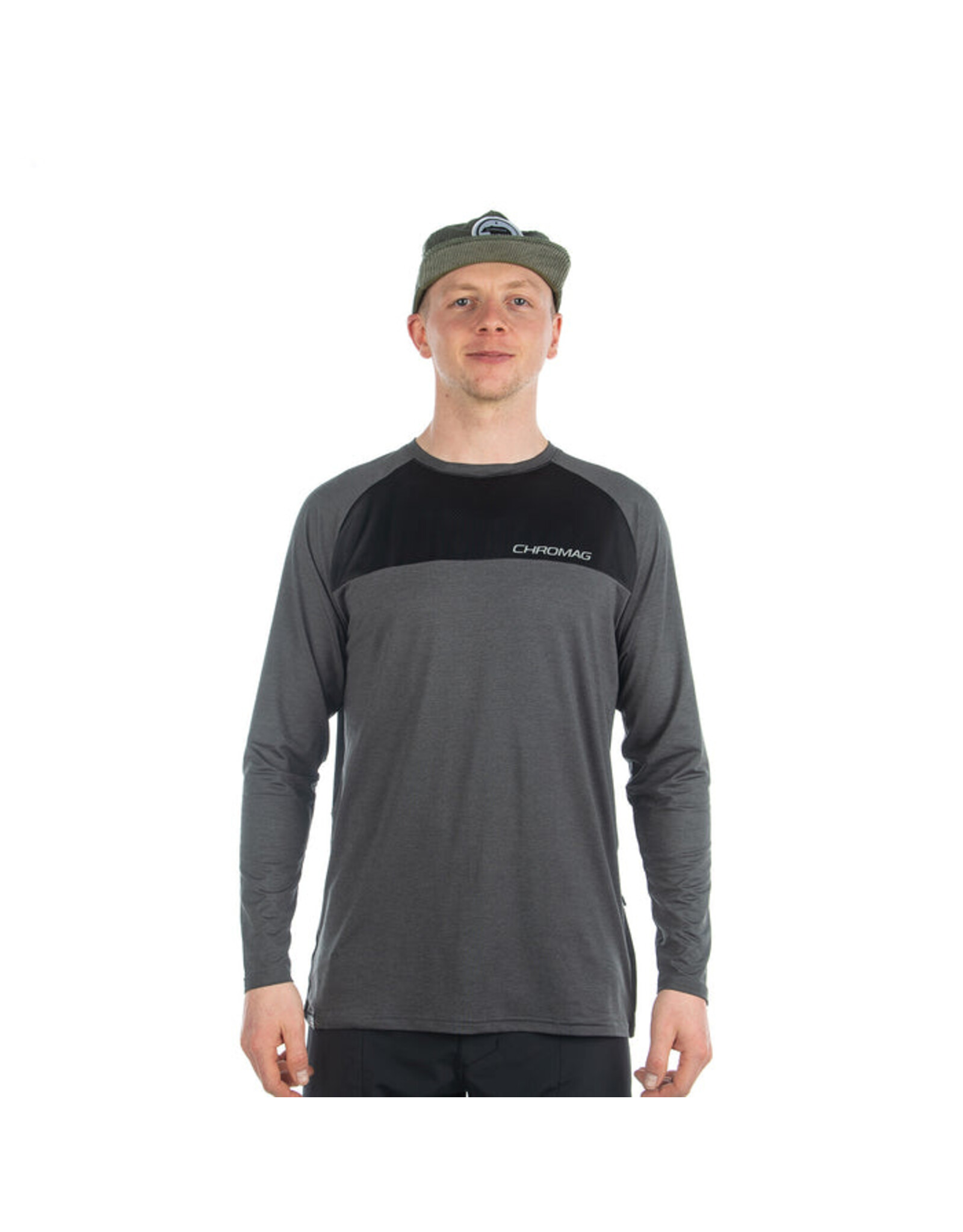 Chromag JERSEY LS MENS REALM CHARCOAL HEATHER