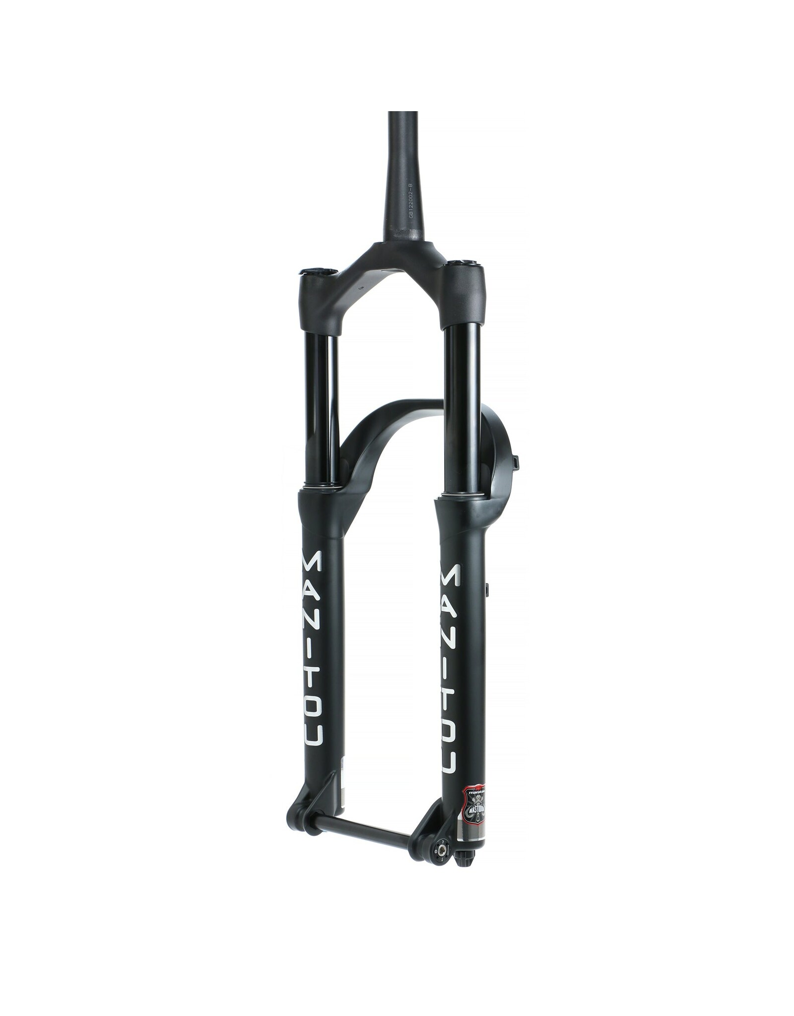 Manitou Mastodon Comp Susp Fork - 26", 100 mm, 15 x 150 mm, 51 mm Offset, Matte Black, Extended