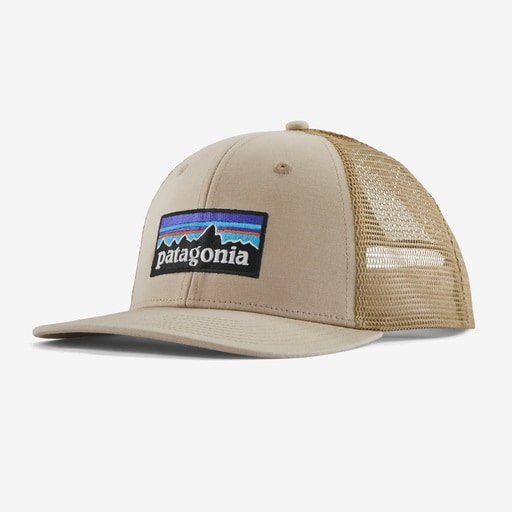 Patagonia - P-6 Logo Trucker Hat - Oar Tan W/classic Tan