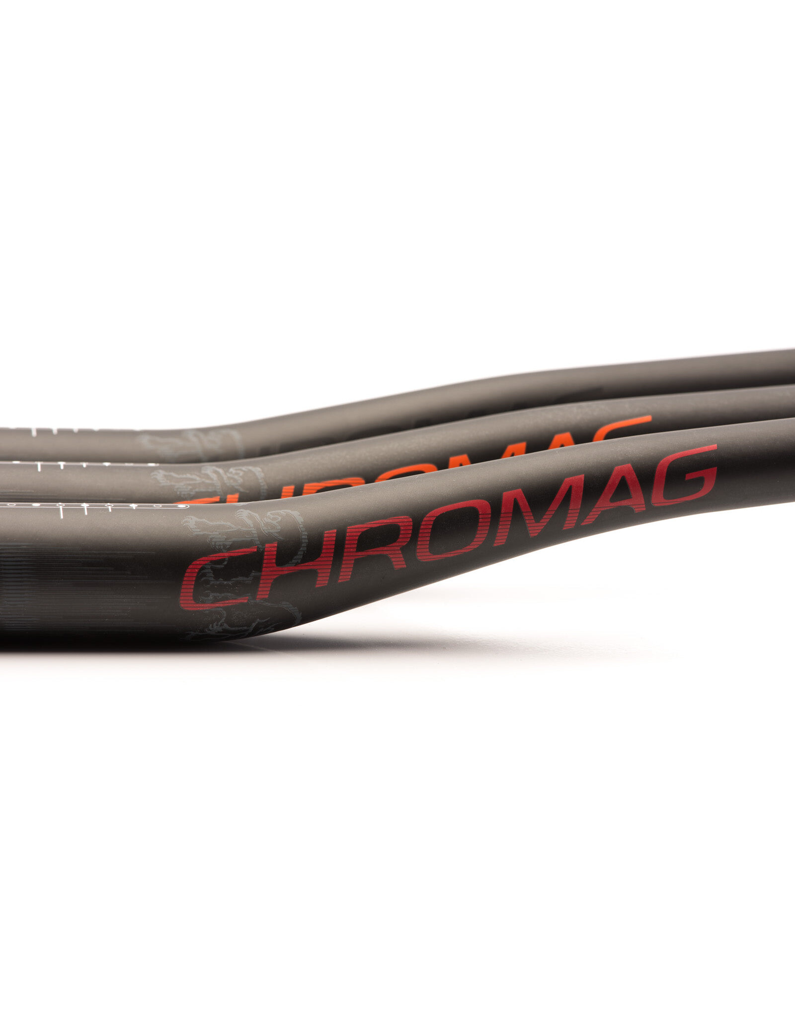 Chromag BZA Carbon Bars 35mm Rise Black/Red - Bike Bros.