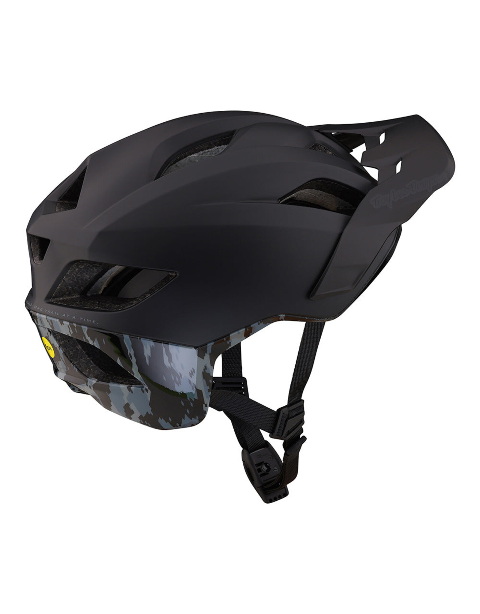 Troy Lee Designs Flowline SE Helmet Radian Camo Black/Gray XS/SM