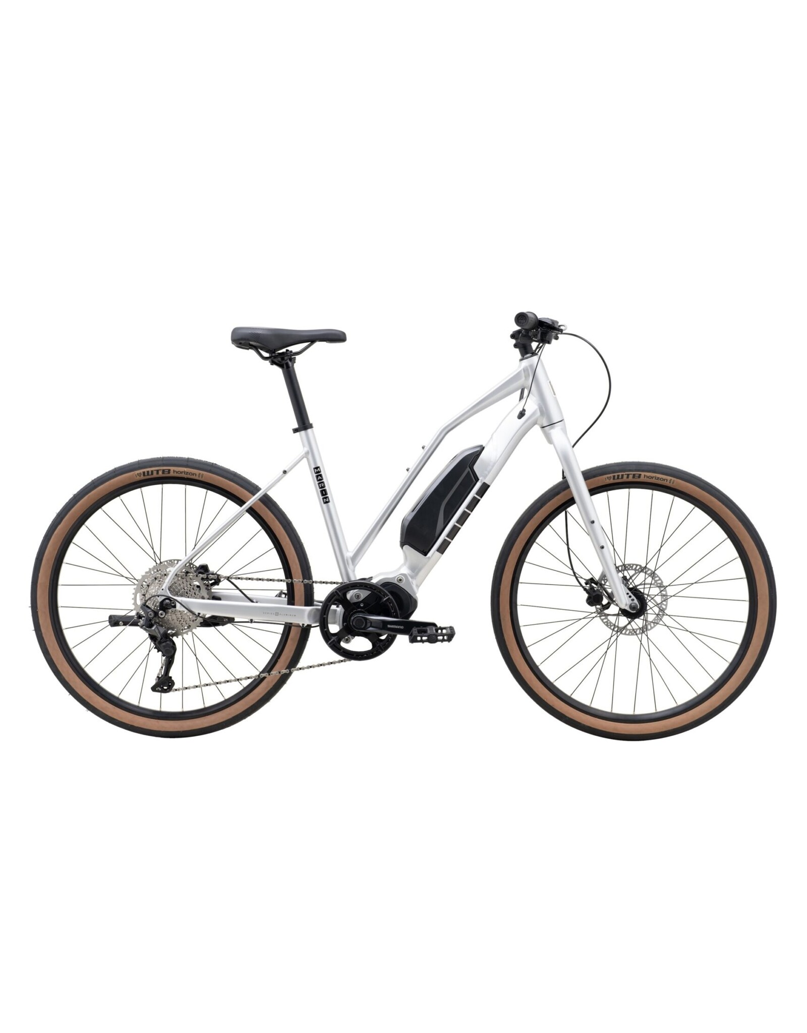 Marin Bikes Sausalito E1 Step-Thru Silver