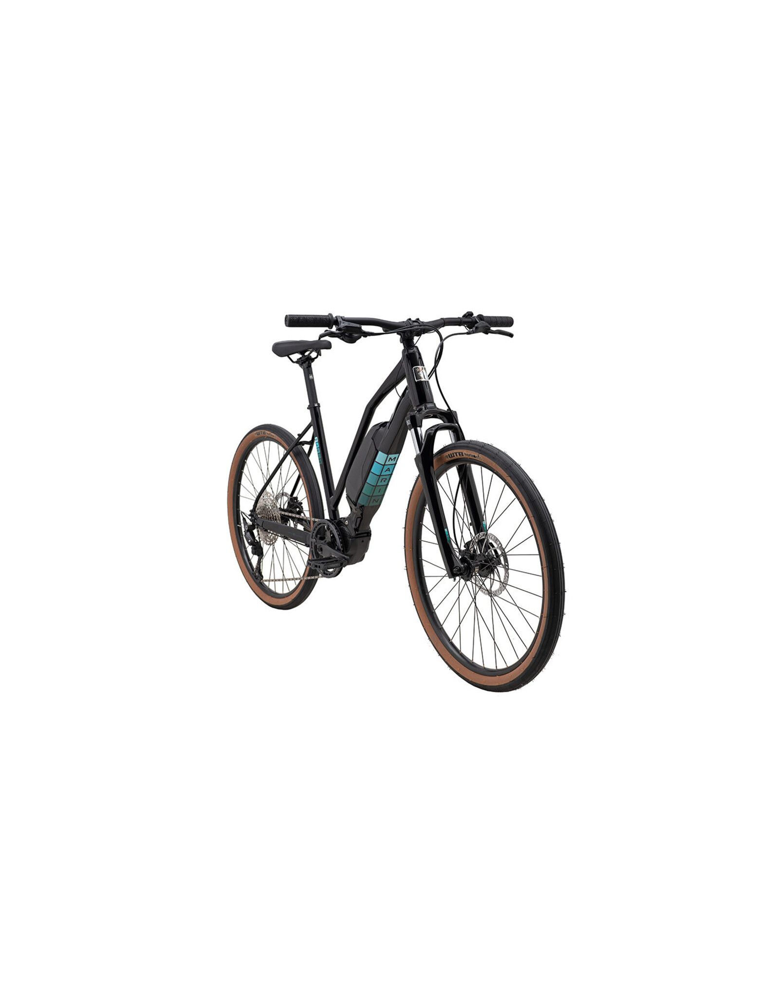 Marin Bikes 2024 Sausalito E2 Step-Thru Black/Teal