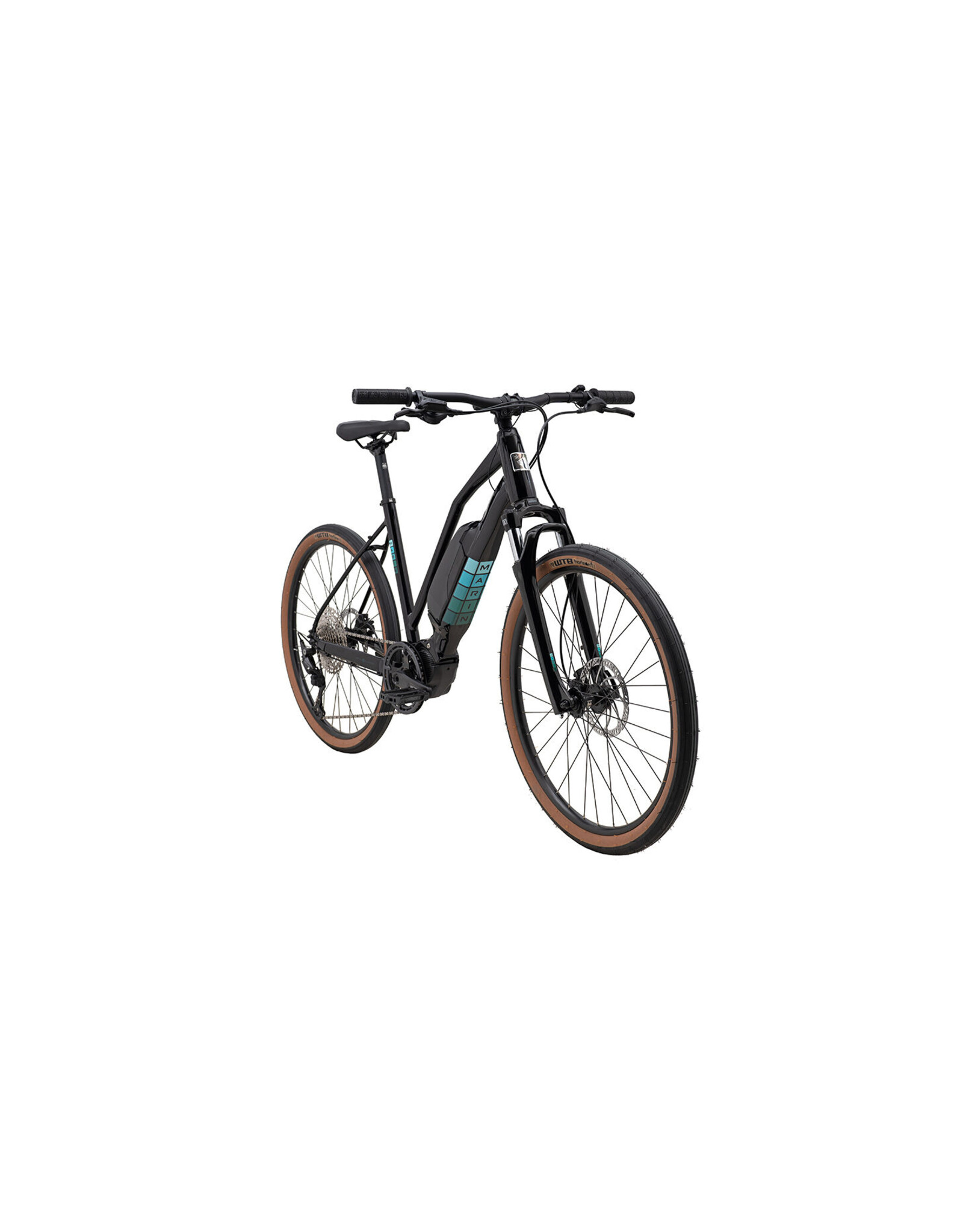 Marin Bikes Sausalito E2 Step-Thru Black/Teal