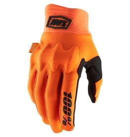 100% 100% COGNITO D30 Gloves Fluo Orange/Black