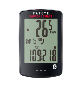 Cateye Padrone Smart, Cyclocomputer, W speed/cadence sensor and heart rate monitor