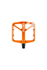 Deity SuperVillain Aluminum Pedals, Spindle: Cr-Mo, 9/16'', Orange Deity