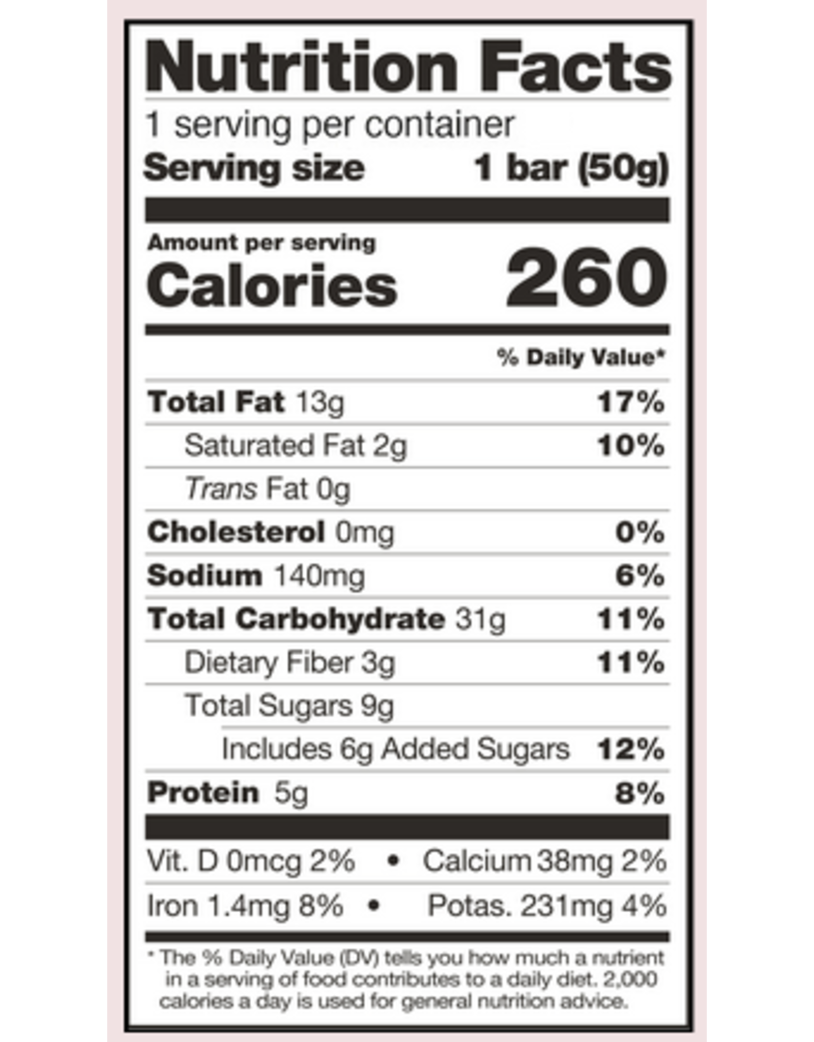 Skratch Labs Skratch Labs Energy Bar Each