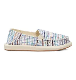 Sanuk W Donna Watercolor Blue Multi Shoe