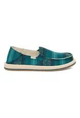 Sanuk W Donna Blanket Deep Lake Shoe