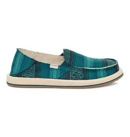 Sanuk W Donna Blanket Deep Lake Shoe