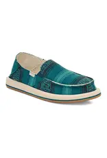 Sanuk W Donna Blanket Deep Lake Shoe