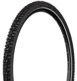 45NRTH 700x45 45NRTH Gravdal Tire, TR, Fold, Black, 60tpi, 240 Concave Carbide Aluminum Studs