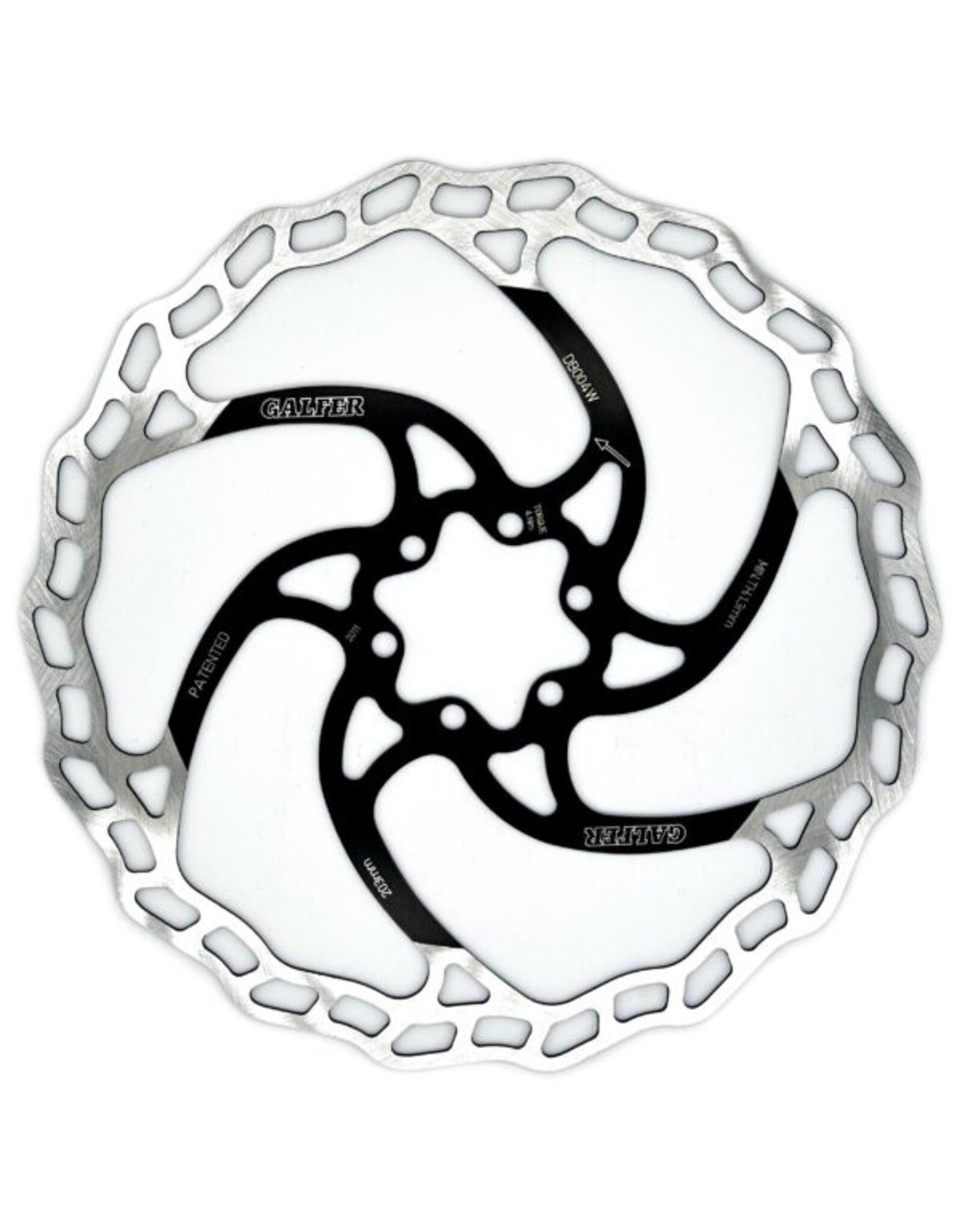 GALFER GALFER - 203MM X 1.8MM MTB 6 BOLT ROTOR