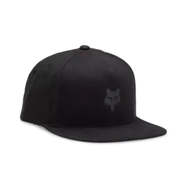 FOX HEAD CLOTHING FOX HEAD SNAPBACK HAT BLK/CHAR OS