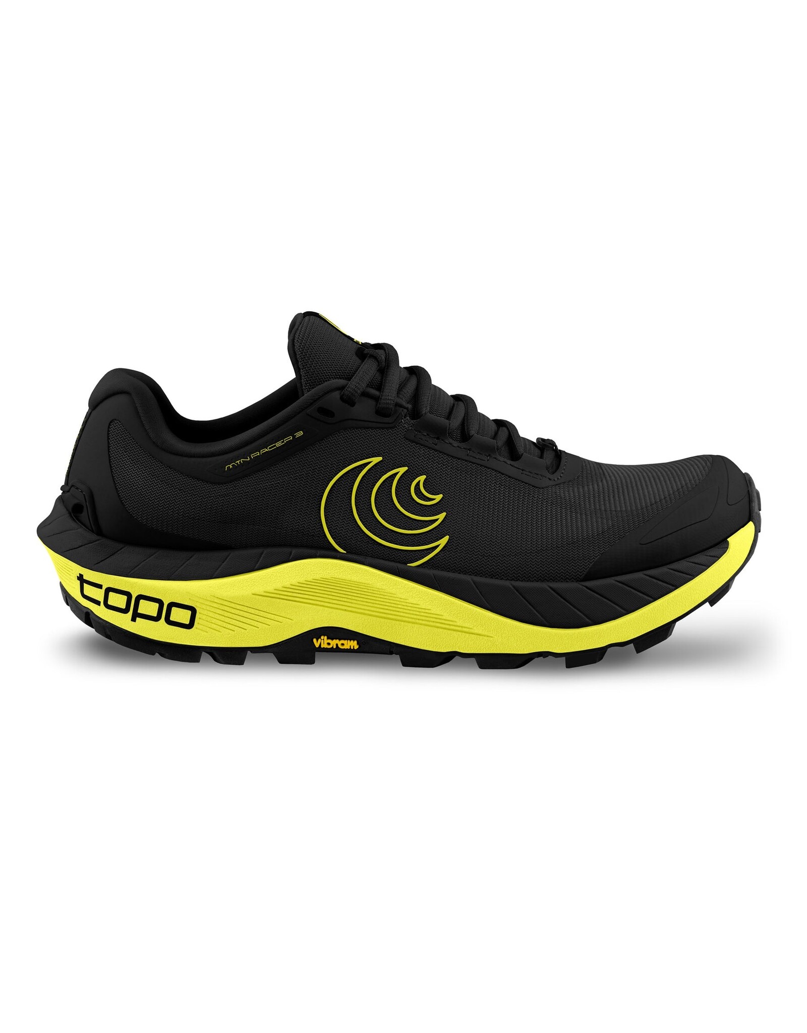 Topo Athletic MTN Racer 3 MENS Black/Lime Runner