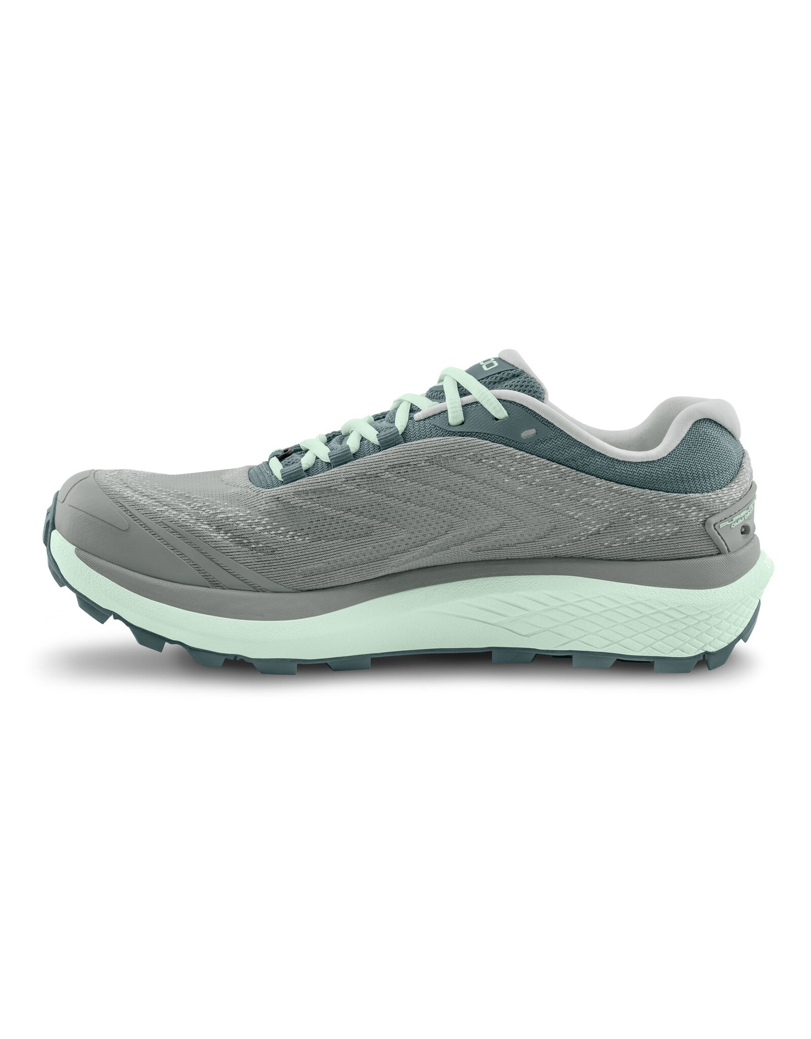Topo Athletic Pursuit 2 WOMENS Grey/Mint Runner