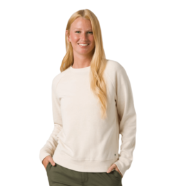 prAna Cozy Up Sweatshirt Womens Canvas Heather