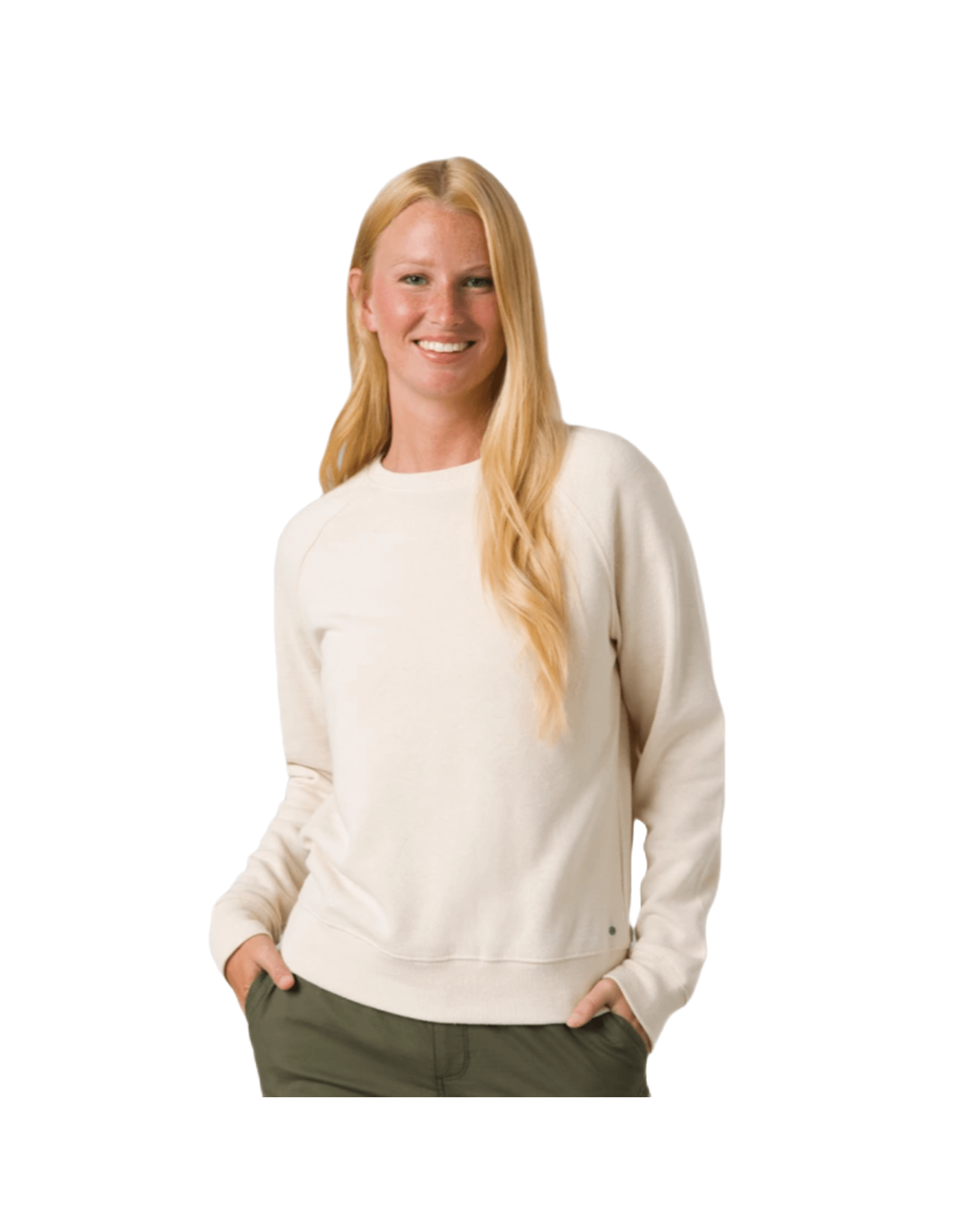 prAna Cozy Up Sweatshirt Womens Canvas Heather