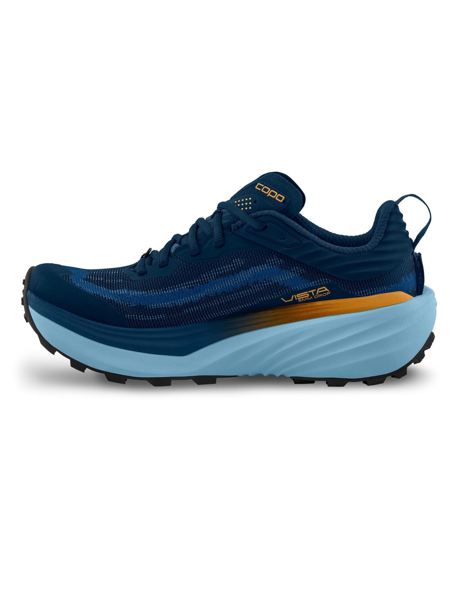 Topo Athletic Vista MENS NAVY/ORANGE Runner