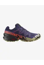 Salomon SPEEDCROSS 6 MENS Runner Blue/Black/Cherry Tom