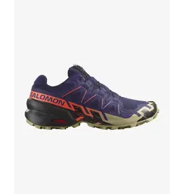 Salomon SPEEDCROSS 6 MENS Runner Blue/Black/Cherry Tom