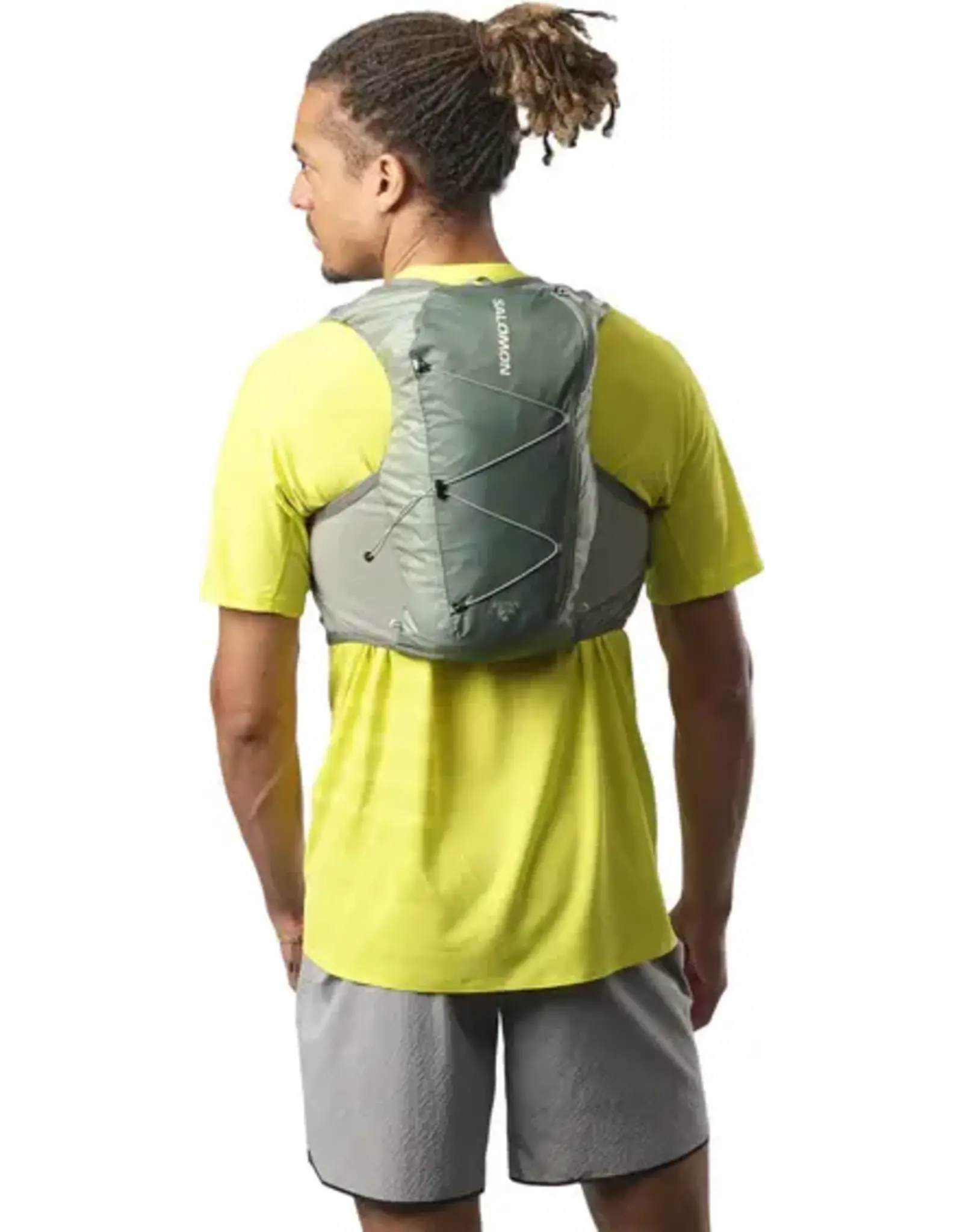 Salomon Active Skin 8 Vest Set Laurel Wreath/Lily Pad