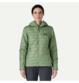 Patagonia Womens Nano Puff Hoody Jacket Ellwood Green
