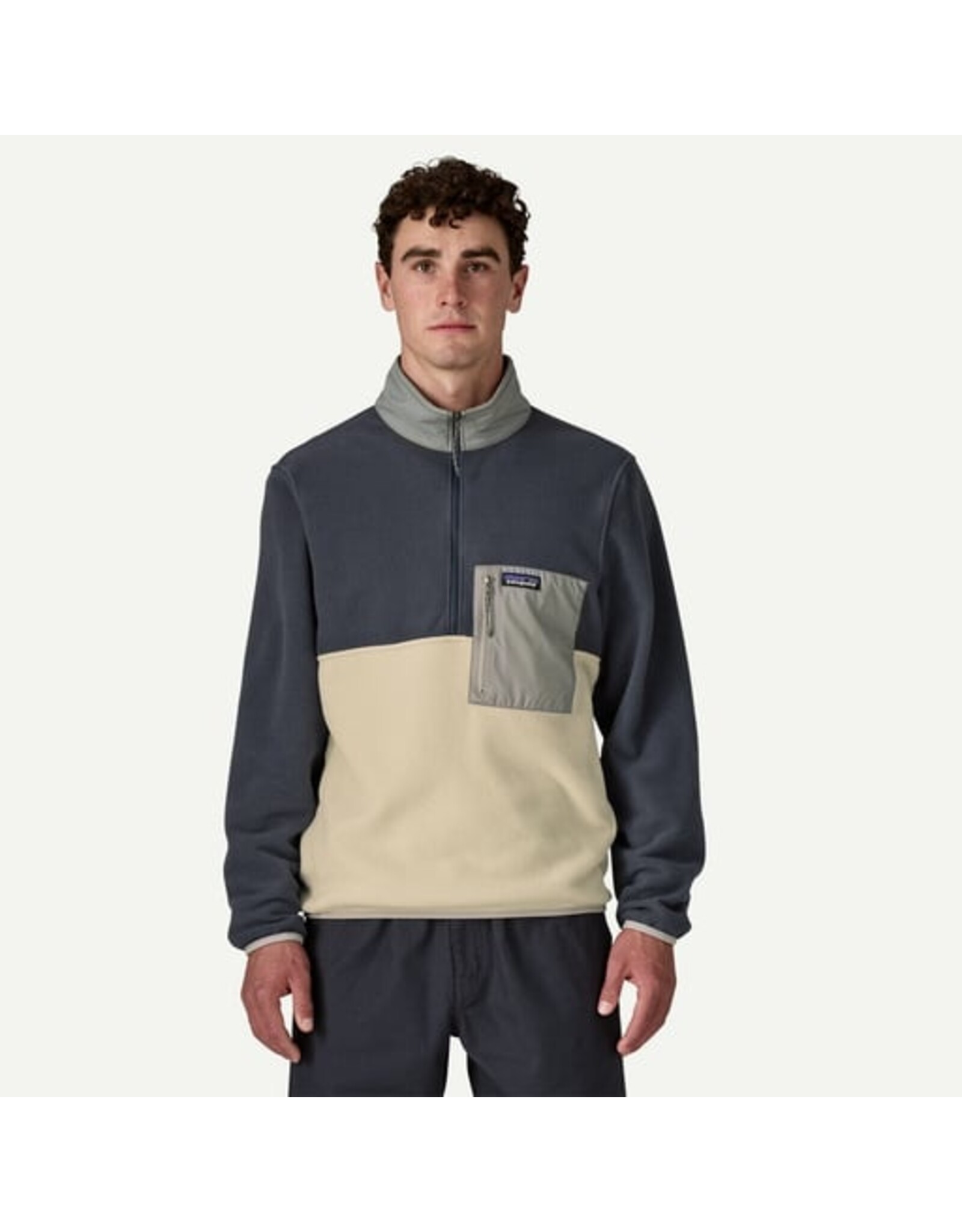 Patagonia Mens Microdini 1/2 Zip Top Pellican