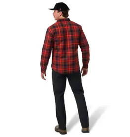 Flylow Gear Sinclair Insulated Flannel MENS Amaro/Magma Plaid