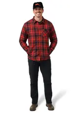 Flylow Gear Sinclair Insulated Flannel MENS Amaro/Magma Plaid