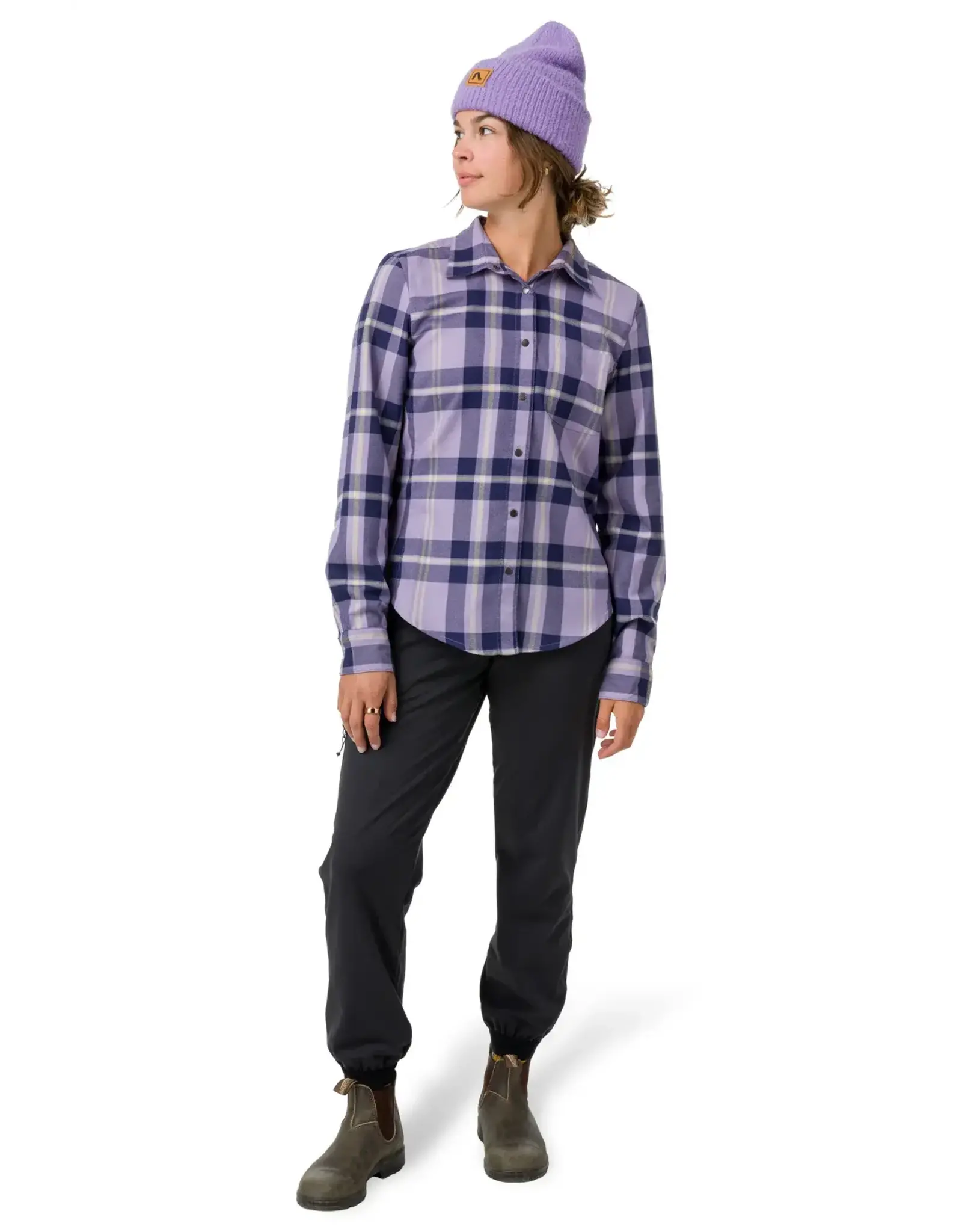 Flylow Gear Brigitte Tech Flannel Plaid WOMENS