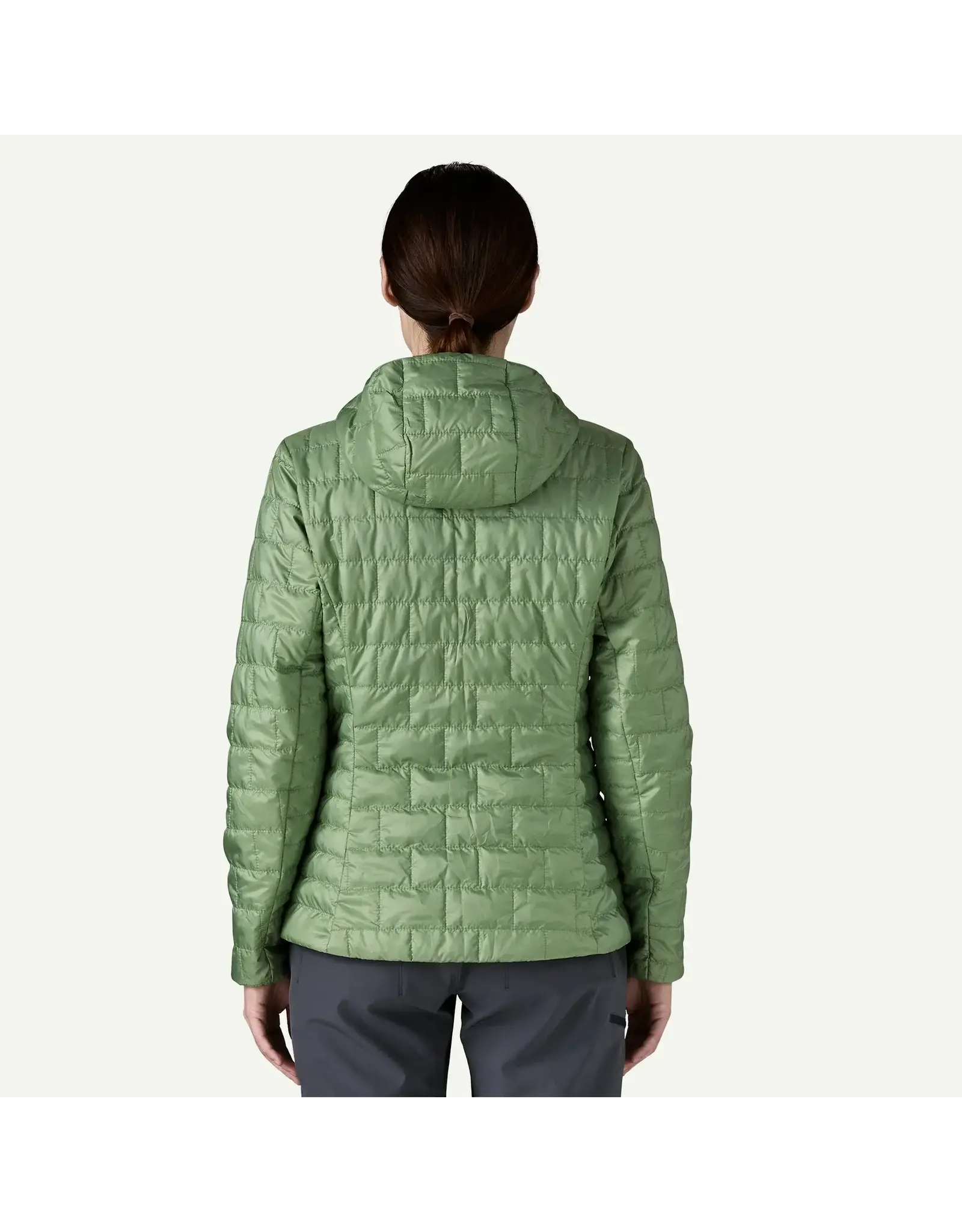 Patagonia Womens Nano Puff Hoody Jacket Ellwood Green