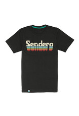 Sendero Provisions Co Retro Logo Vintage Tee Black