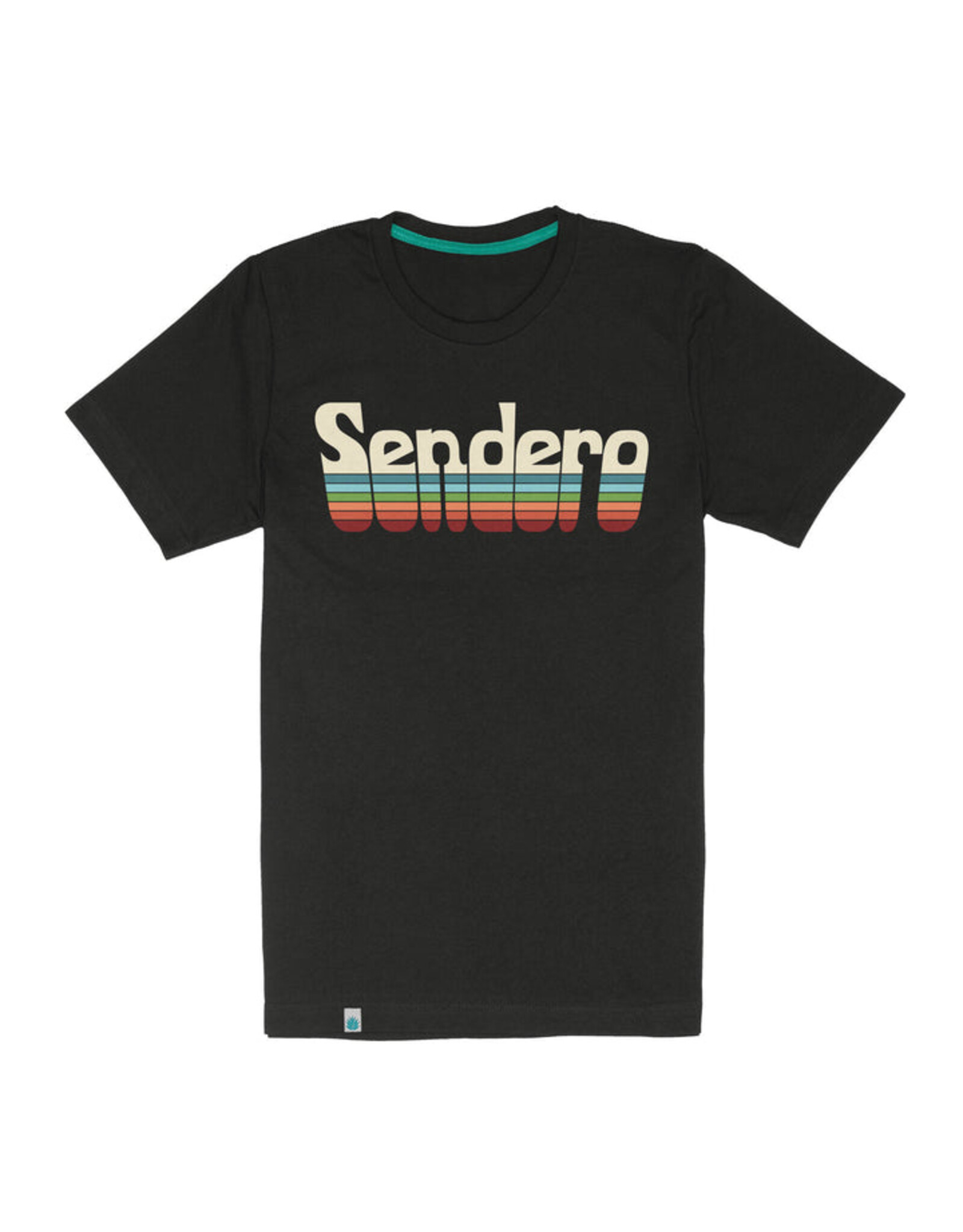 Sendero Provisions Co Retro Logo Vintage Tee Black