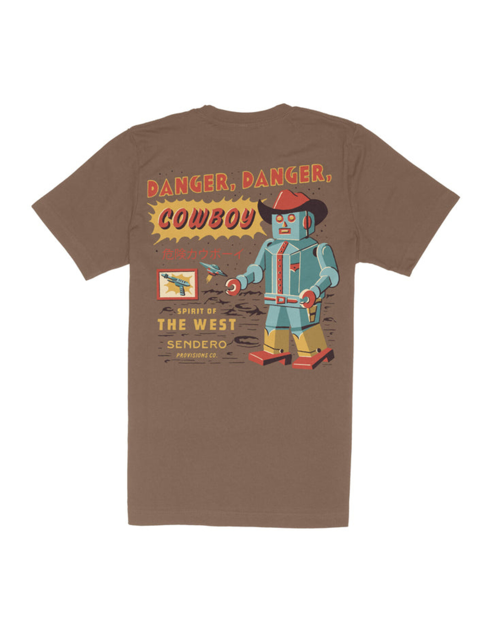 Sendero Provisions Co Danger Cowboy T Shirt