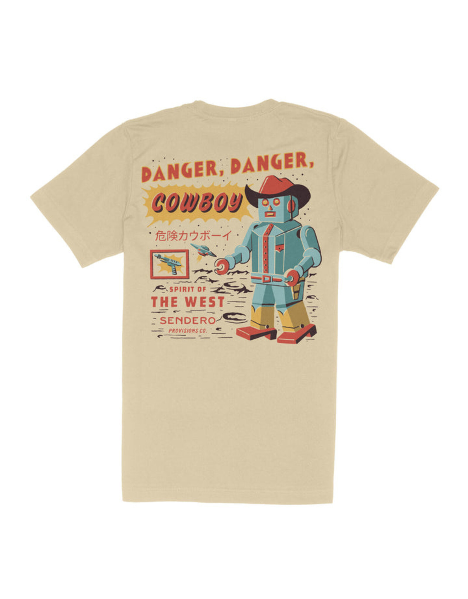 Sendero Provisions Co Danger Cowboy T Shirt