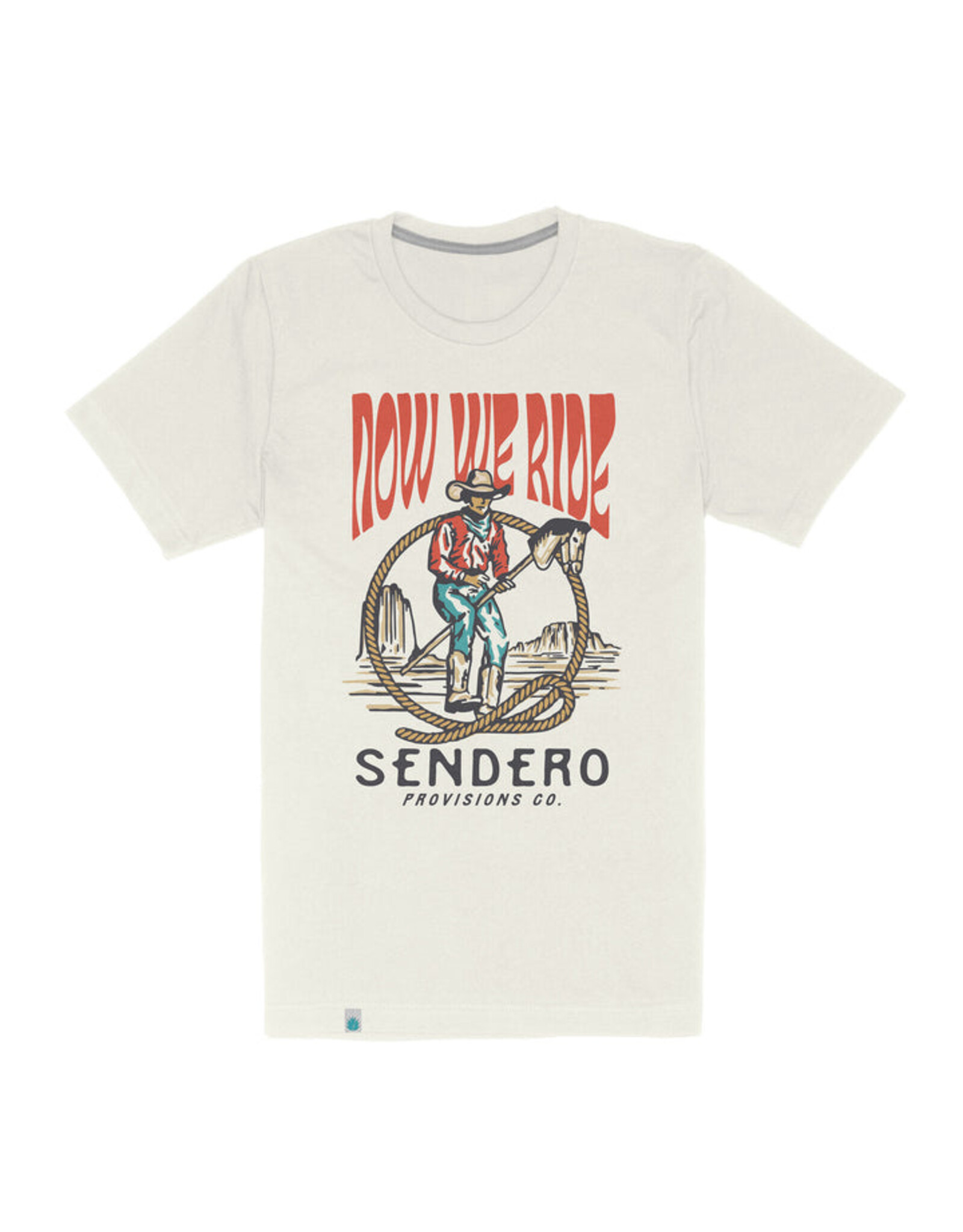 Sendero Provisions Co Stick Horse T Shirt Vintage White