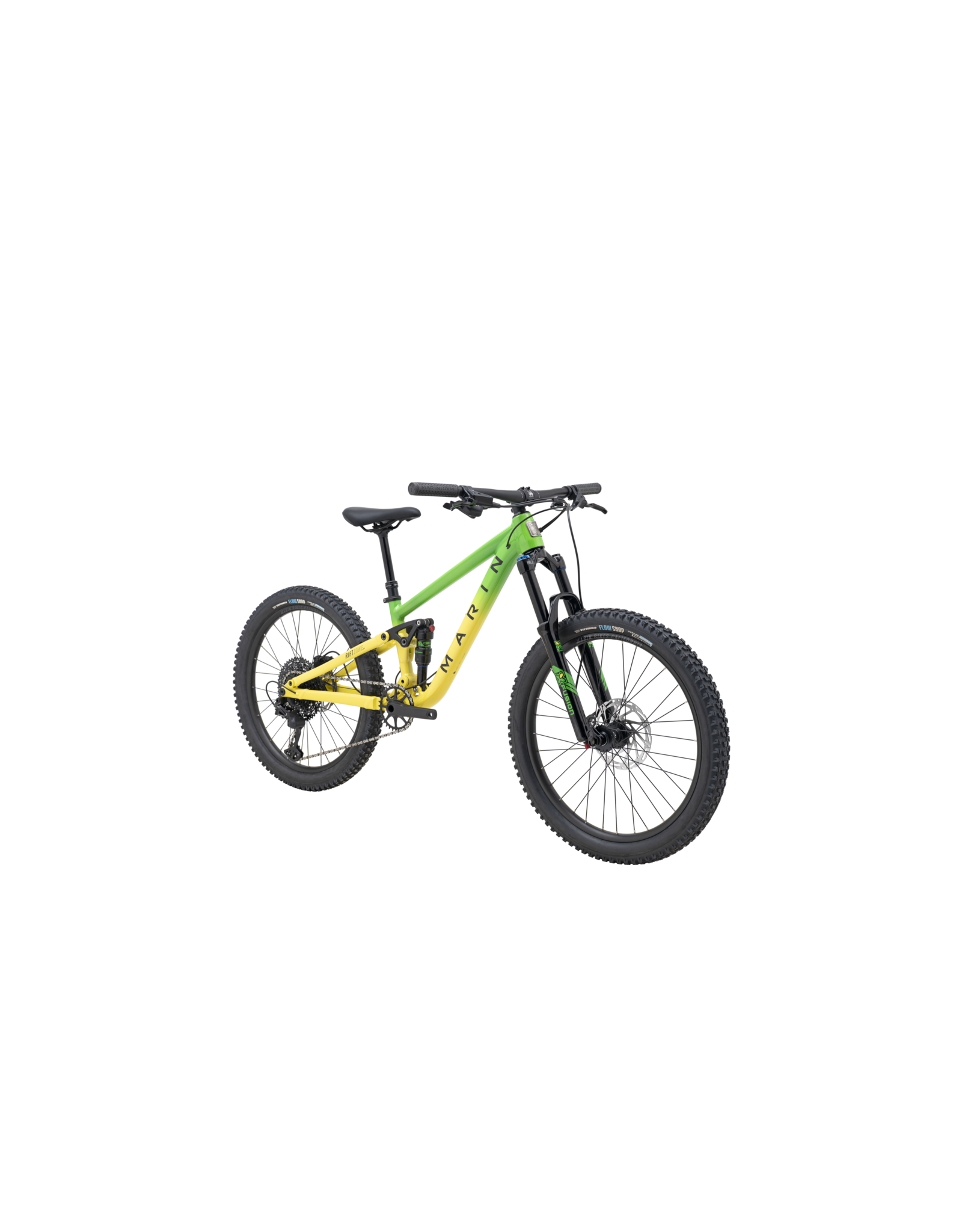 Marin Bikes 2025 Rift Zone Jr 24 Green/Black/Yellow